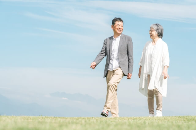 元気なシニア